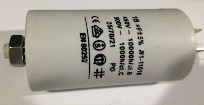 Condensateur standard permanent 18 mf 18µf 18 µf mf 18mf micro farad 350v 400v 450v - ECLATS DESTOCKAGE