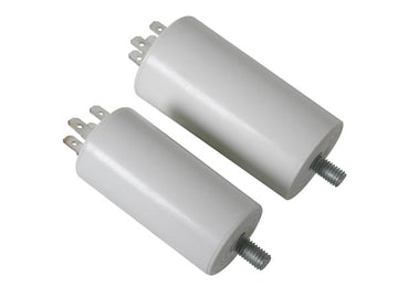Condo demarrage moteur 1µf 1 mf 450v double cosse faston 6.3 m8 condensateur - ECLATS DESTOCKAGE