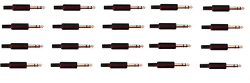 20 Connecteur hifi jack mâle stereo 6,35 sonorisation sono sound system ECLATS DESTOCKAGE