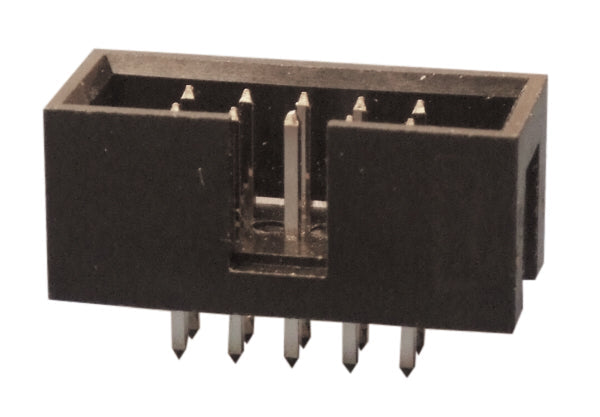 Connecteur mâle 10 broches pour circuit imprimé bas profil he10 ECLATS DESTOCKAGE