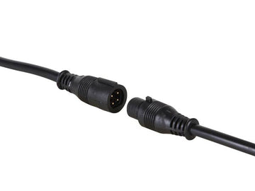 Connecteur pour flexible led rvb avec cable male femelle ip65 ECLATS DESTOCKAGE