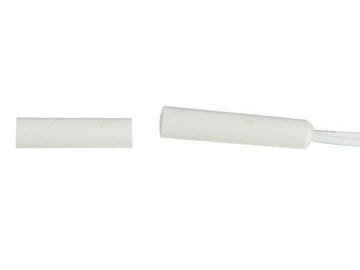 Contact 6mm detecteur ouverture capteur magnetique alarme haa26 nf encastre blanc Ø6mm x 30mm ECLATS DESTOCKAGE