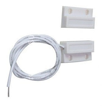Contact nf blanc saillie 23mm capteur magnetique pour alarme - ECLATS DESTOCKAGE