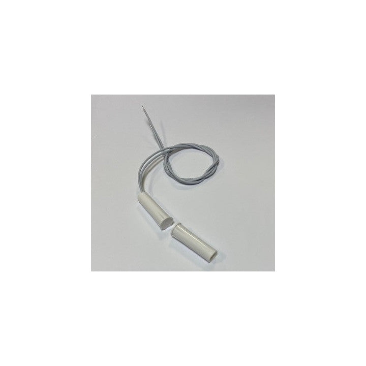 Contact nf encastre 9mm 10mm blanc 2 fils 30cm detecteur ouverture capteur magnetique ms-105r 2 wire ECLATS DESTOCKAGE