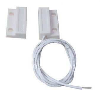 Contact nf saillie 23mm blanc capteur magnetique pour alarme - ECLATS DESTOCKAGE