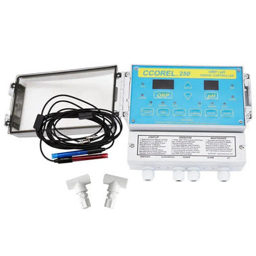 Contrôleur numérique automatique qualité eau piscine moniteur sonde PH ORP dosage automatique ECLATS DESTOCKAGE