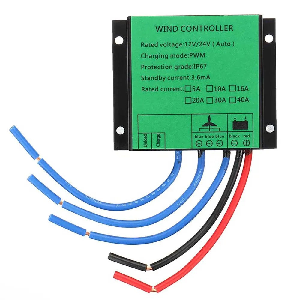 Contrôleur Régulateur de charge batterie éolienne turbine pwm 400W 12V 24V 10a 16A générateur vent ECLATS DESTOCKAGE