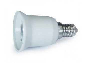 Convertisseur adaptateur e14 a e27 douille lampe ampoule led adaptation culot 12v 24v 48v 220v ECLATS DESTOCKAGE