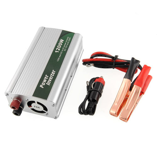 Convertisseur de tension 12v 220v 1200w k1240 survolteur changeur - ECLATS DESTOCKAGE