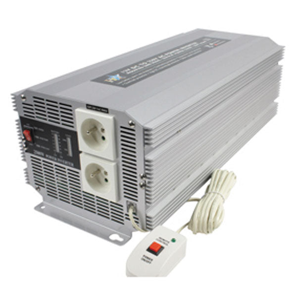 Convertisseur de tension 2500w 5000w 12v 220v hq inv2500/12f 3000w 3500w 4000w 4500w 230v 240v - ECLATS DESTOCKAGE