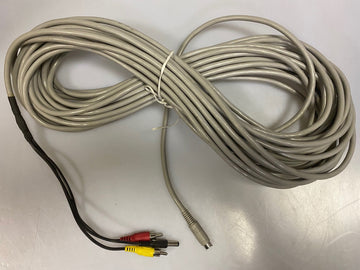 Cordon 40m mini din mâle vers rca jack pour camera couleur surveillance video ECLATS DESTOCKAGE