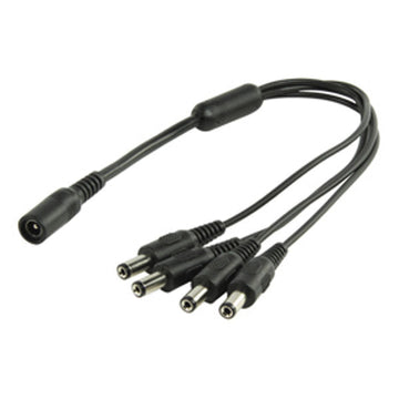 Cordon alimentation 5.5mm 2.1mm répartiteur könig diviseur sec cable10 dc 1 femelle/4 males camera ECLATS DESTOCKAGE