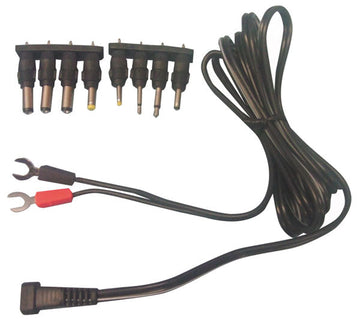 Cordon cc a fourches avec 8 embouts pour batterie alimentation chargeur plugc6 pour ed50 ECLATS DESTOCKAGE