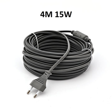 Cordon chauffant 4m avec thermostat cable electrique antigel canalisation ECLATS DESTOCKAGE
