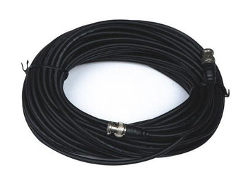 Cordon coaxial 75 ohm 20m bnc mâle vers bnc mâle cable video surveillance securite - ECLATS DESTOCKAGE