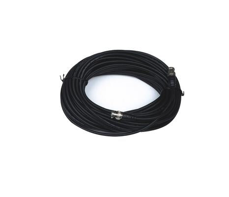 Cordon coaxial 75 ohm cable 50m bnc mâle vers bnc mâle video surveillance securite - ECLATS DESTOCKAGE
