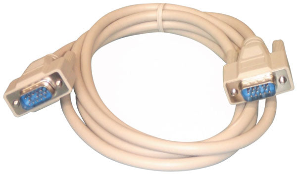 Cordon cordon vga db15 mâle mâle 1.8m pour ecran moniteur video cable et connectique vidéo liaison ECLATS DESTOCKAGE