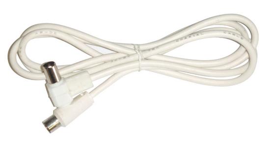 Cordon tv blanc en 1.5m mâle femelle elevision rallonge tv prolongateur tv ECLATS DESTOCKAGE