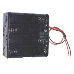 Coupleur 8 piles r6 carre a fils alum8-f boitier coffret - ECLATS DESTOCKAGE