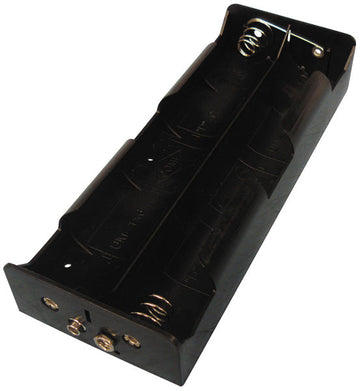 Coupleurs 6 piles lr20 clips alud6l 73x195x28mm boitier clips 6 x r20 type d am1 13a e95 mn1300 813 ECLATS DESTOCKAGE