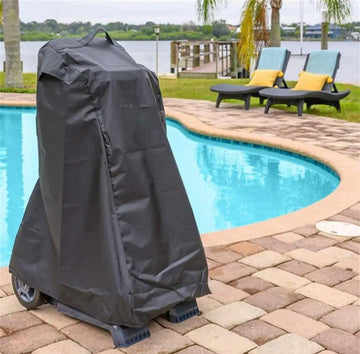 Couverture respirante universelle pour la plupart des robots nettoyeur de piscine couvre caddie ECLATS DESTOCKAGE