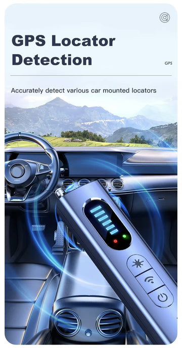 Détecteur caméra sans fil infrarouge anti-localisation recherche micro espion ecoute traqueur GPS ECLATS DESTOCKAGE