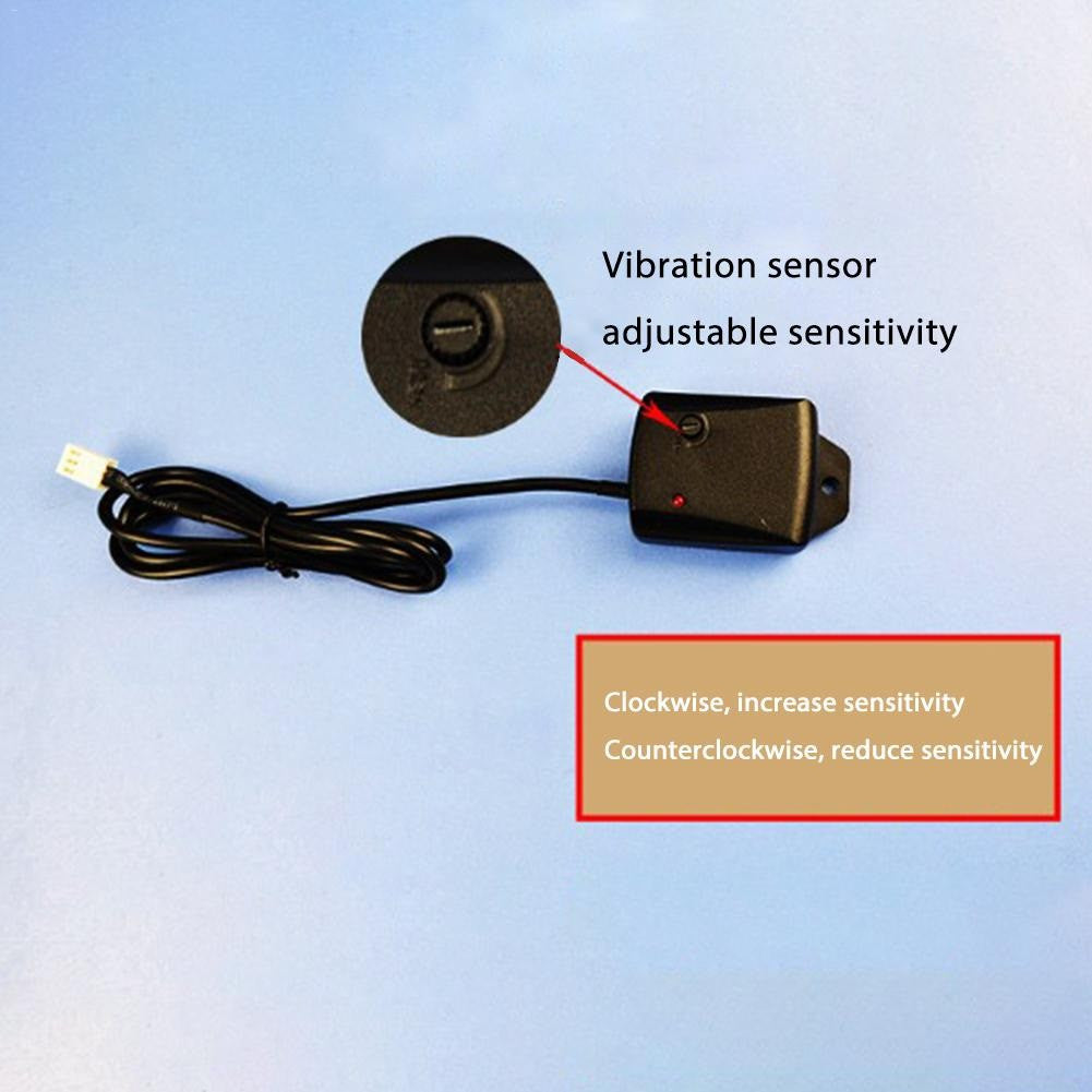 Detecteur capteur contact choc electronique vibration 12v alarme automobile ECLATS DESTOCKAGE