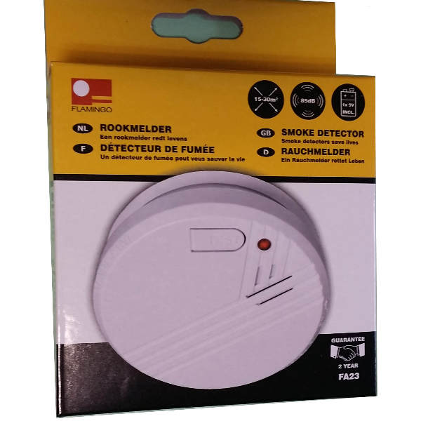 Détecteur de fumée 9v - ECLATS DESTOCKAGE