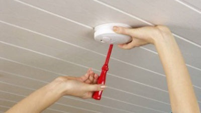 Detecteur de fumee modele en14604 contre incendie rf sans fil 433mhz alarme feu radio hf - ECLATS DESTOCKAGE