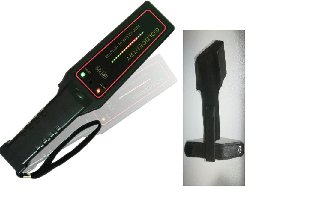 Détecteur de métaux 16 led detection metal pour fouille + support ceinture ECLATS DESTOCKAGE