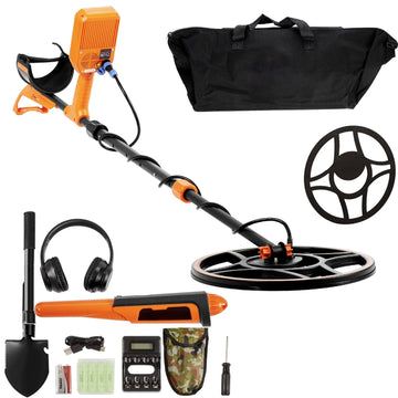 Détecteur de métaux rechargeable étanche TS185A plongée sous-marine professionnel 12" Bobine étanche IP68 ECLATS DESTOCKAGE