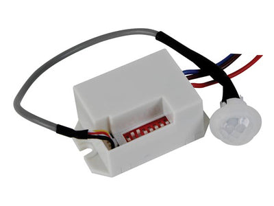 Detecteur mouvement pir infrarouge 12v pir416 a encaster cellule photoélectrique jour nuit ECLATS DESTOCKAGE
