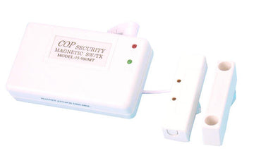 Detecteur ouverture magnetique radio hf contact sans fil 20/40m 300mhz pour alarme sans fil 980ca - ECLATS DESTOCKAGE