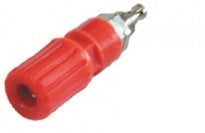 Douille chassis isolee ø 4 mm rouge co3250ir ECLATS DESTOCKAGE