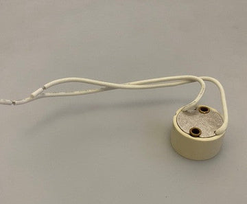 Douilles GU10 Céramique ELSPGU10 Fils Teflon 0.75mm2 12cm pour ampoule halogène et LED ECLATS DESTOCKAGE