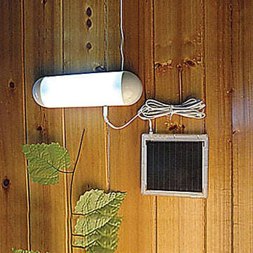 Eclairage radar automatique 5 LED mural solaire Corridor Lampe de jardin Garage abri ECLATS DESTOCKAGE