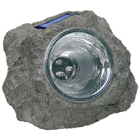 Eclairage de jardin energie solaire caillou lumiere lampe 3 led ra-5000154 ranex ECLATS DESTOCKAGE