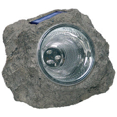 Eclairage de jardin energie solaire caillou lumiere lampe 3 led ra-5000154 ranex