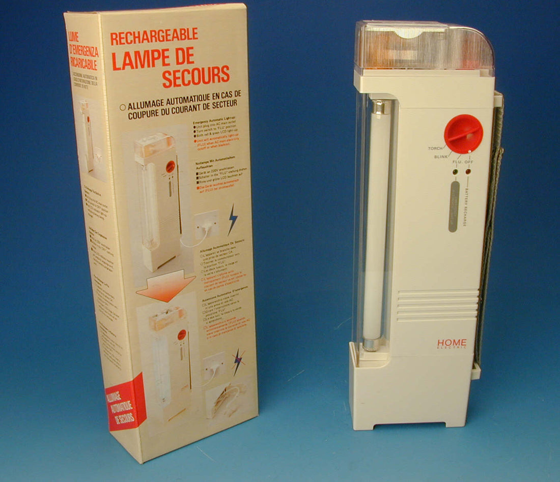 Eclairage electrique de secour rechargeable 220vca 3w ts-214r lampe lumiere néon ECLATS DESTOCKAGE
