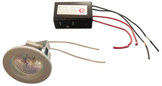 Eclairage electrique encastre orientable ampoule dicroique mr16 gu5.3 d50v transfo 220 12v