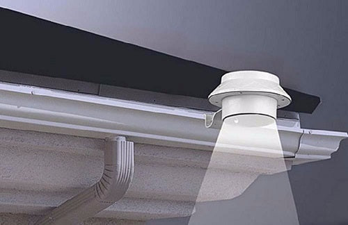 Eclairage maison mur cloture solaire 3 leds jardin lampe securite - ECLATS DESTOCKAGE