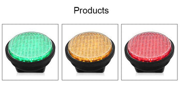 Feu à LED 220v pour feu de signalisation  selmaphore IP65 100mm vert Circulation Porte Garage ECLATS DESTOCKAGE
