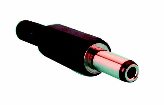 Fiche alimentation mâle 2.5 x 5.5 x 13mm a souder (1 pièce) cd012 connecteur electrique velleman ECLATS DESTOCKAGE
