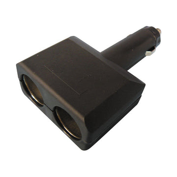 Fiche allume cigare double mâle 2 x prise femelle adaptateur doubleur alimentation auto plugc3 ECLATS DESTOCKAGE