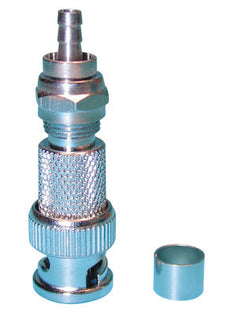 Fiche bnc mâle a sertir 5mm pour câble coaxial radio television 3c2v, rg58 video