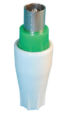 Fiche coaxiale prise pour television tv mâle 9mm (pièce) electricite cv003 velleman ECLATS DESTOCKAGE