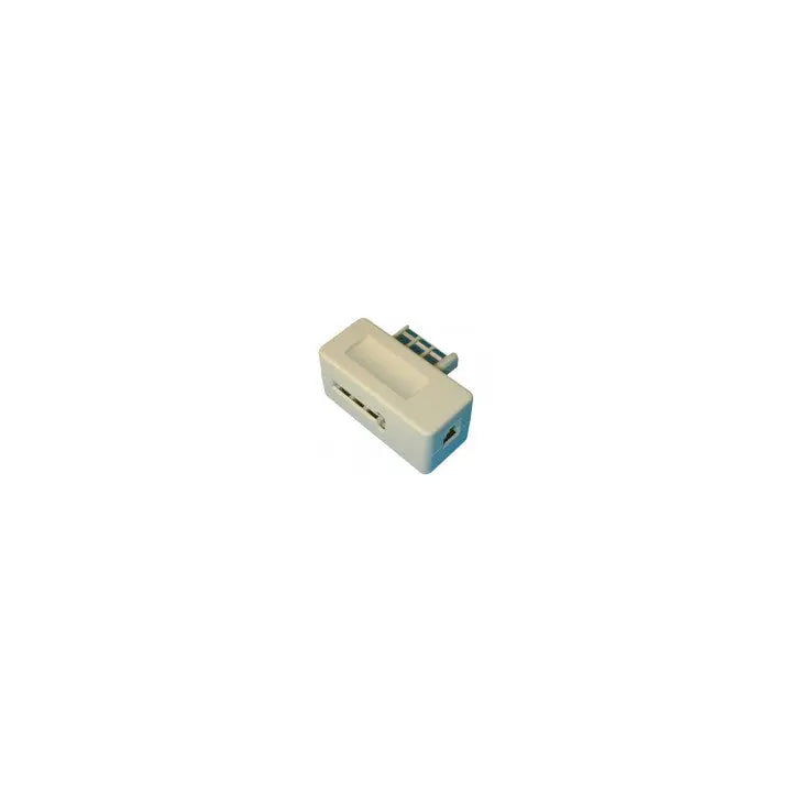 Fiche telephone gigogne us 8 plots adaptateurs telephoniques gigogne telephonie adaptateur tcf8 destockage - ECLATS DESTOCKAGE