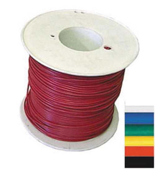 Fil de cablage multibrin pvc vert 3.7mm 12a le metre fi90100v ECLATS DESTOCKAGE