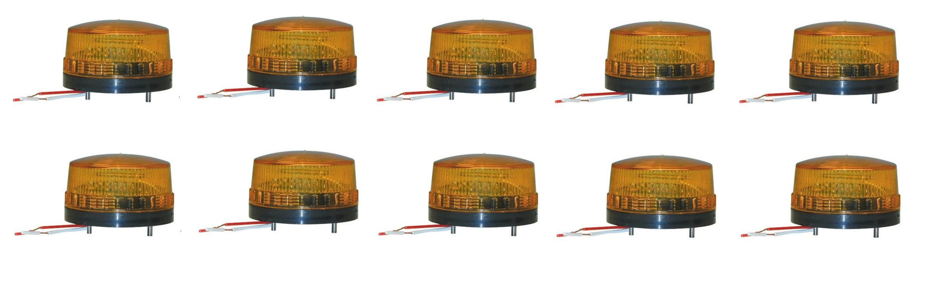 10 Flash 24v alarme electronique xenon 24vcc feu 24v ambre ip65 150ma lte-3071 syf100 orange ECLATS DESTOCKAGE