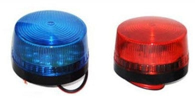 Flash alarme electronique 220v bleu + rouge feu antivol tb-35 ac210 ECLATS DESTOCKAGE